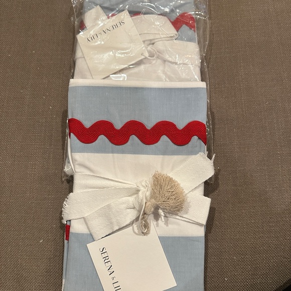 Serena and Lily a pair (2) of beach striped Euros. - Picture 2 of 6